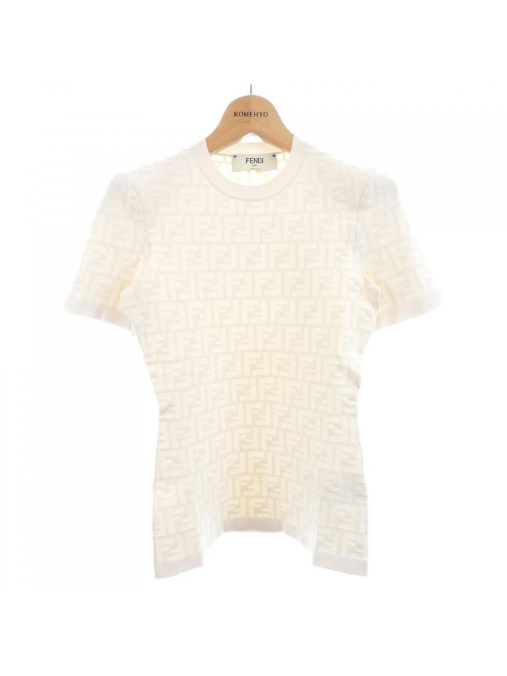 Fendi Knit Sweater Beige